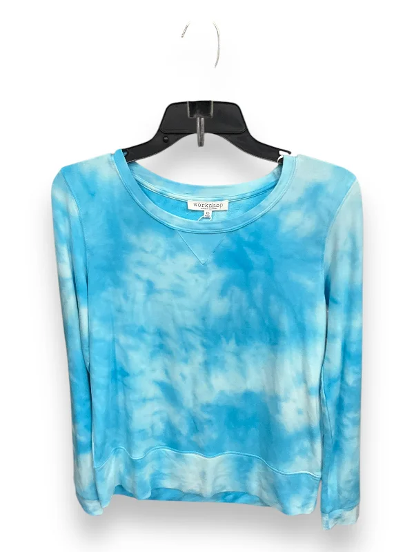 Top Long Sleeve By Workshop In Blue, Size: Xs