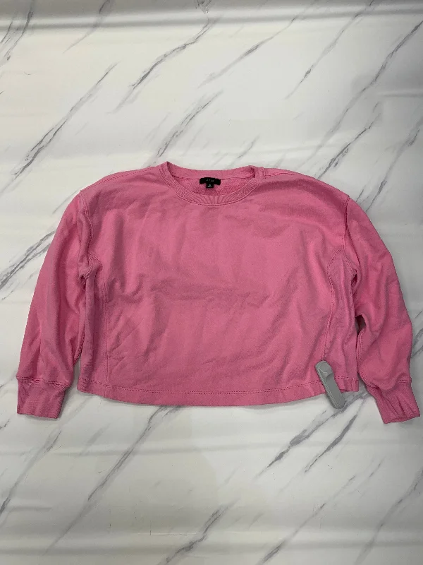 Top Long Sleeve By J. Crew In Pink, Size: S