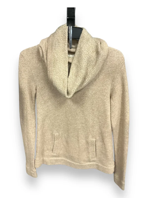 Top Long Sleeve By J Crew In Tan, Size: Xs