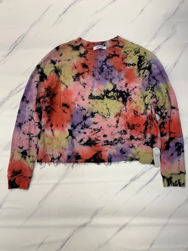 Top Long Sleeve By Free People In Tie Dye Print, Size: S