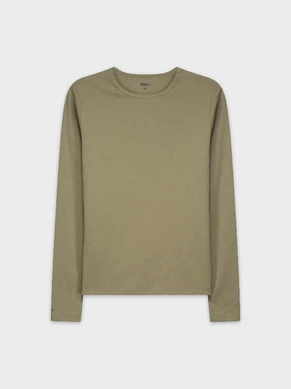 CLASSIC TEE LONG SLEEVE-SAGE