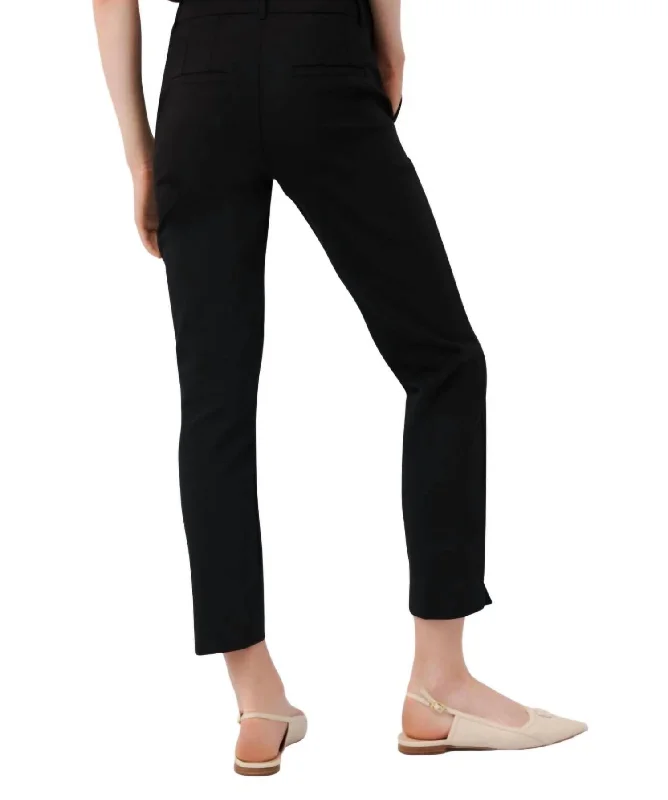 Macario Double Cotton Separate Pants In Black