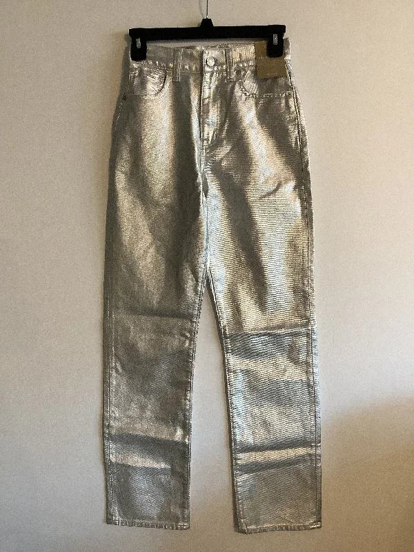 Pants Other By Madewell In Silver, Size: 0