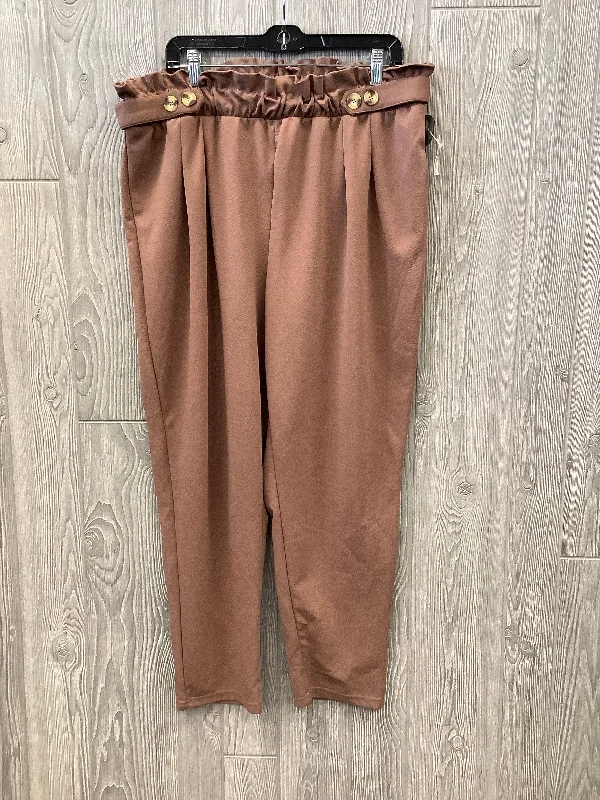 Pants Other By No Comment In Brown, Size: 22