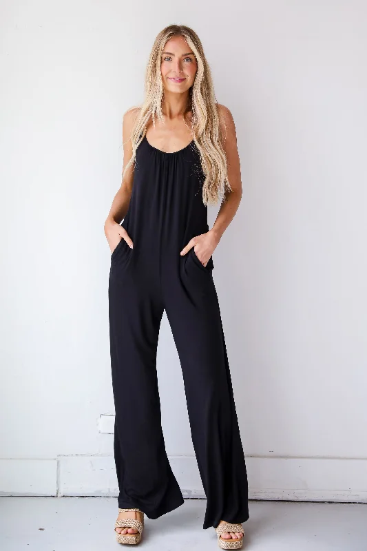 Exceptional Choice Black Jumpsuit - DU DEAL