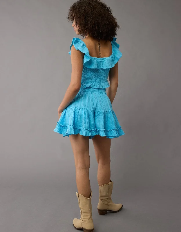 AE Tiered Ruffle Bloomer Short