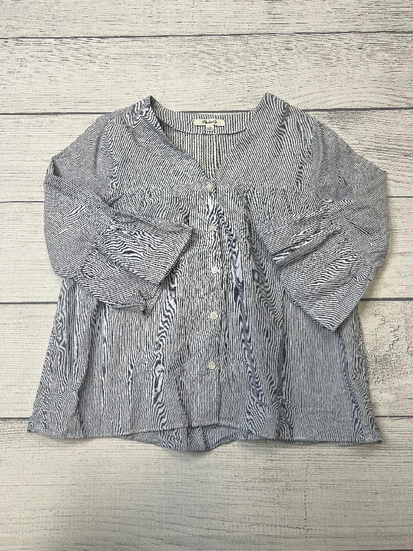 Blouse Long Sleeve By Madewell  Size: Xs