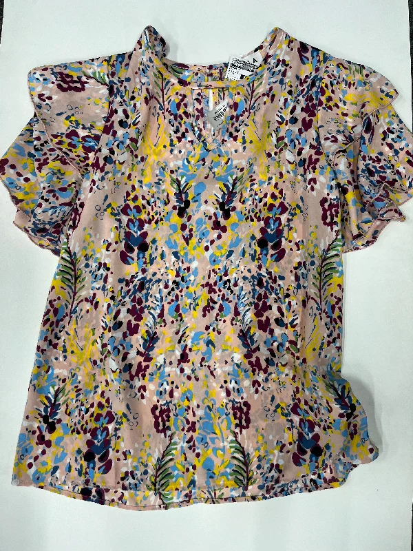 Blouse Short Sleeve By Spla NWT  Size: S