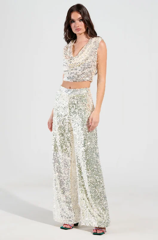 STAR OF THE SHOW SEQUIN TROUSER