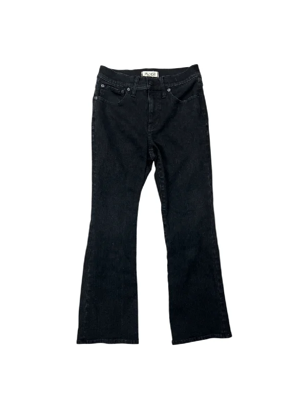 Jeans Straight By Madewell In Black, Size: 4