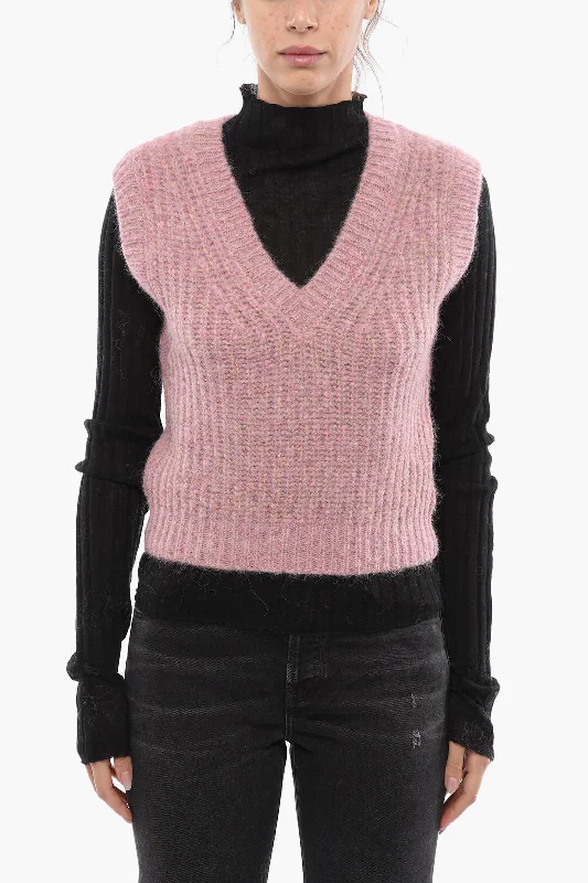 Rodebjer Melange Effect Knitted PRISCILLA Vest